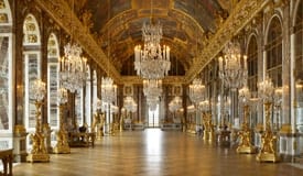 La galerie des glaces 3D du château de Versailles.