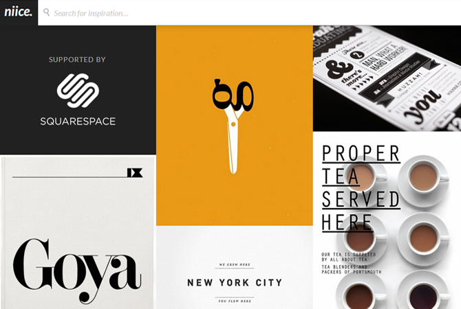 Niice.co : le moteur de recherche pour créatifs 1